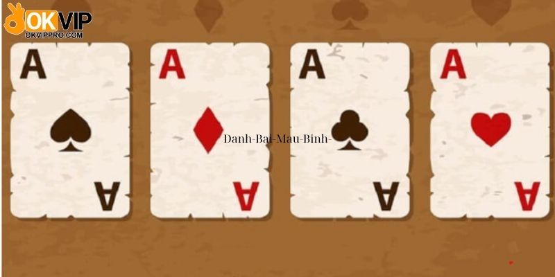 Tứ quý chỉ xuất hiện trong tổ hợp chi có 5 quân bài